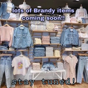 Brandy Melville Items Coming Soon!!